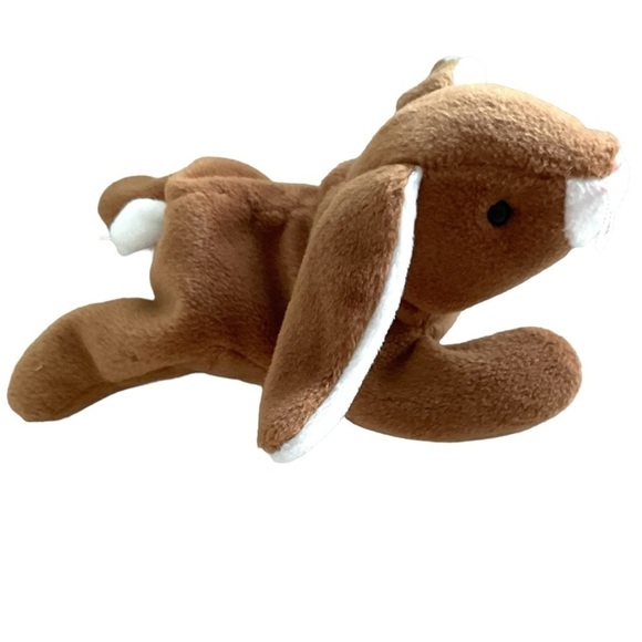 1995 Ty Beanie Babies EARS the Bunny - Vintage Plush Rabbit Bunny Easter Retired - Picture 4 of 8